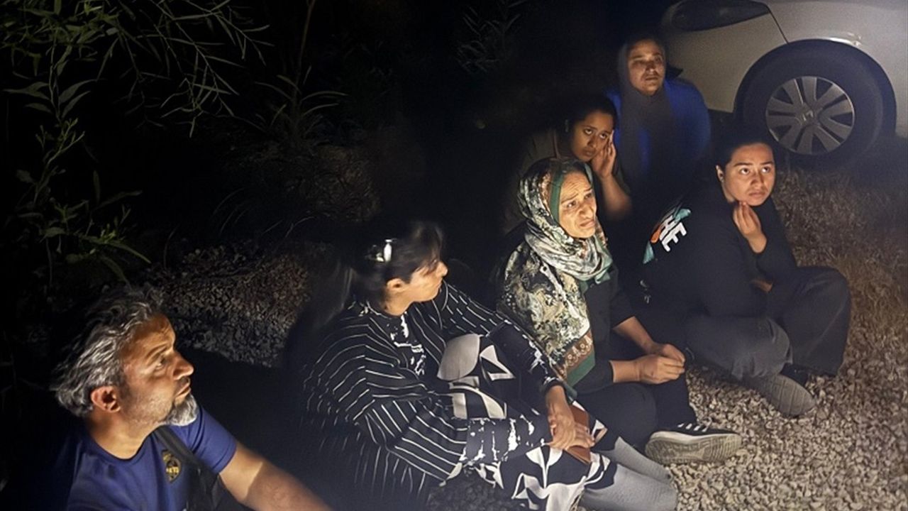 Muğla'da Düzensiz Göçmen Operasyonu