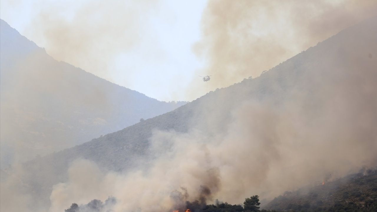 Muğla'daki Orman Yangını Kontrol Altına Alındı