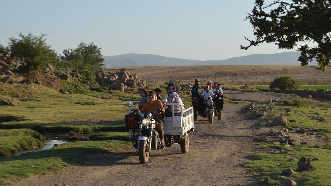 Muş'ta Berivanlar Yaylaya Motosikletle Çıkıyor