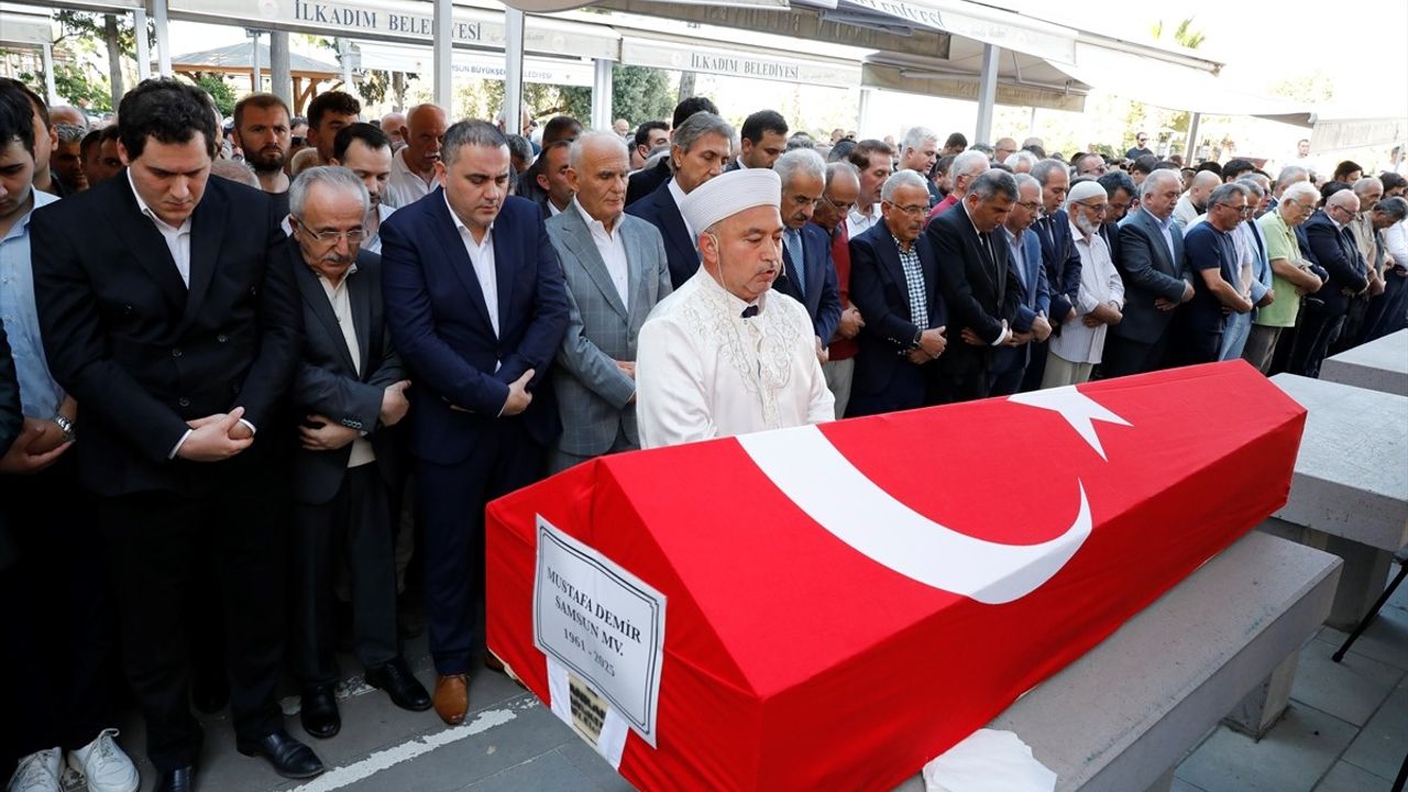 Mustafa Demir İçin Samsun'da Cenaze Töreni Düzenlendi