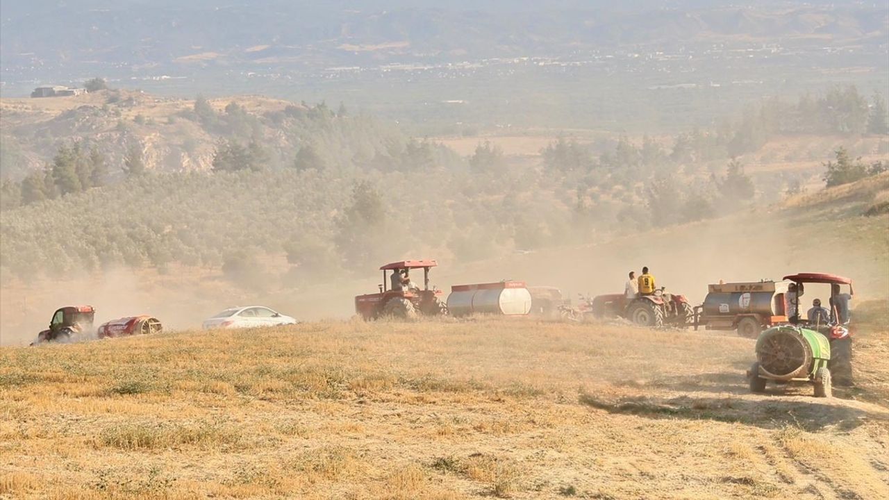 Pamukkale'de Orman Yangını: Hızla Müdahale Ediliyor