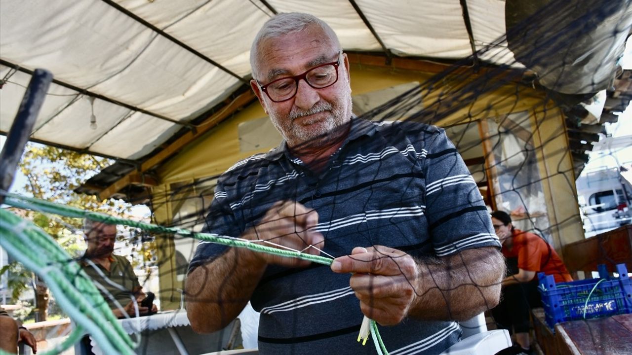 Sakarya'da Balıkçılar Yeni Sezon İçin Hazırlanıyor