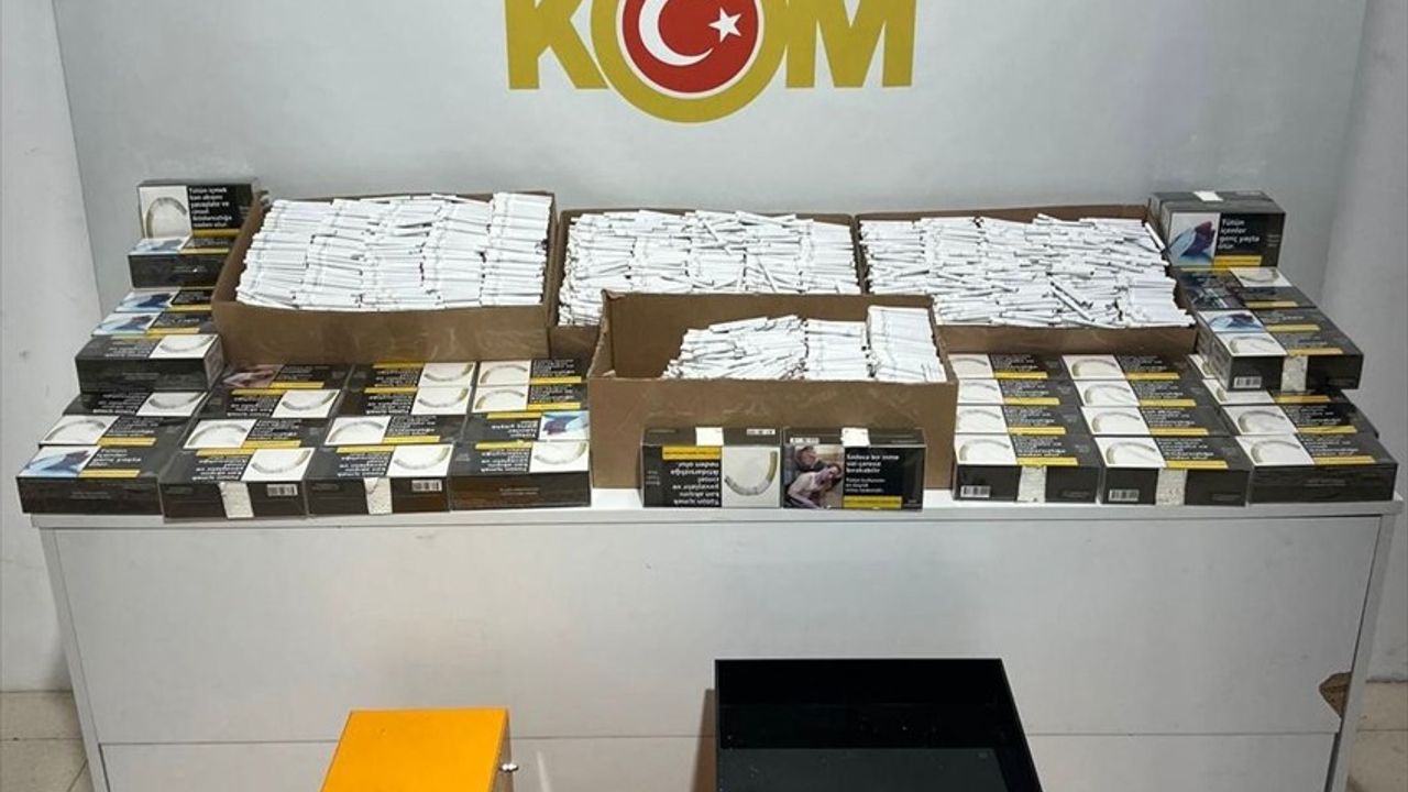 Samsun'da 48 Bin Makaron Operasyonu