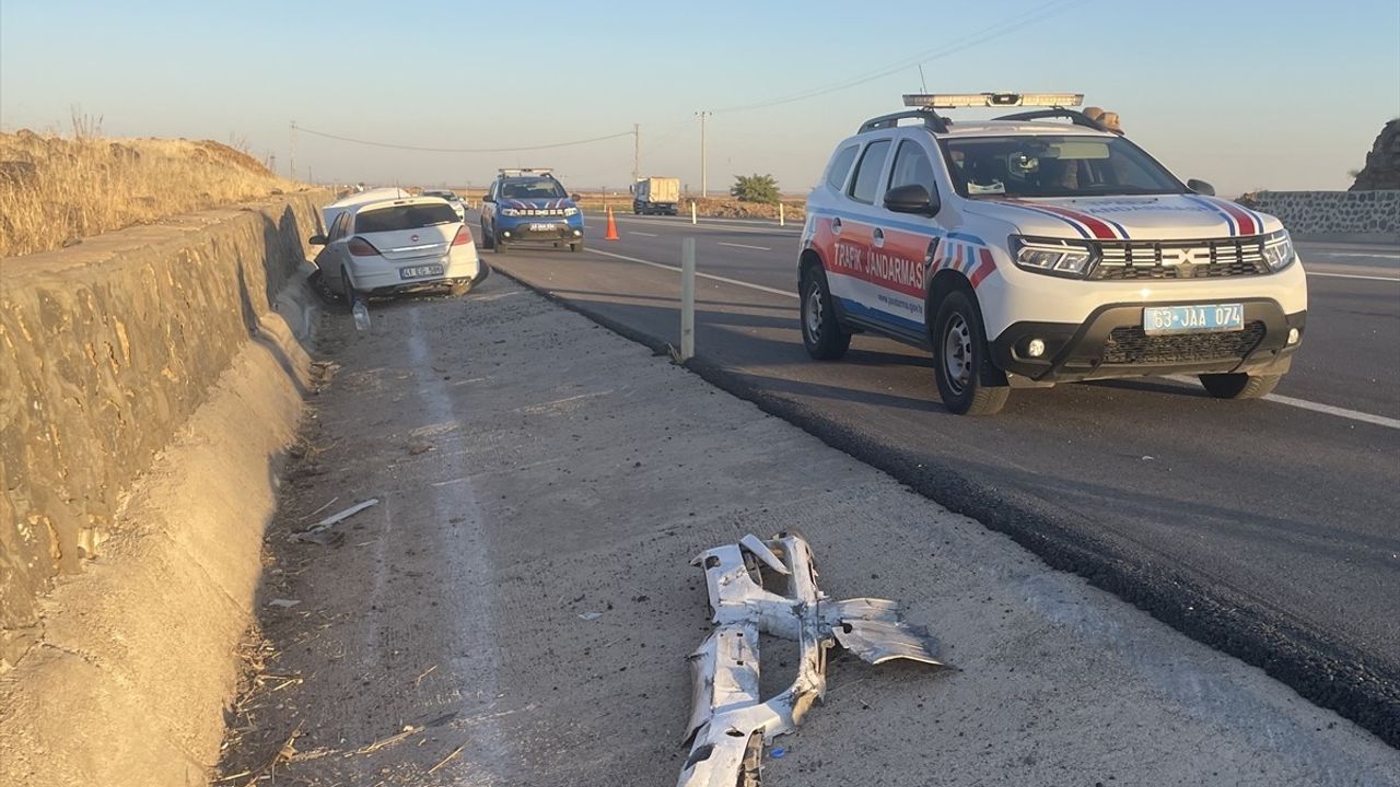 Şanlıurfa'da Otomobil Kazası: 4 Yaralı