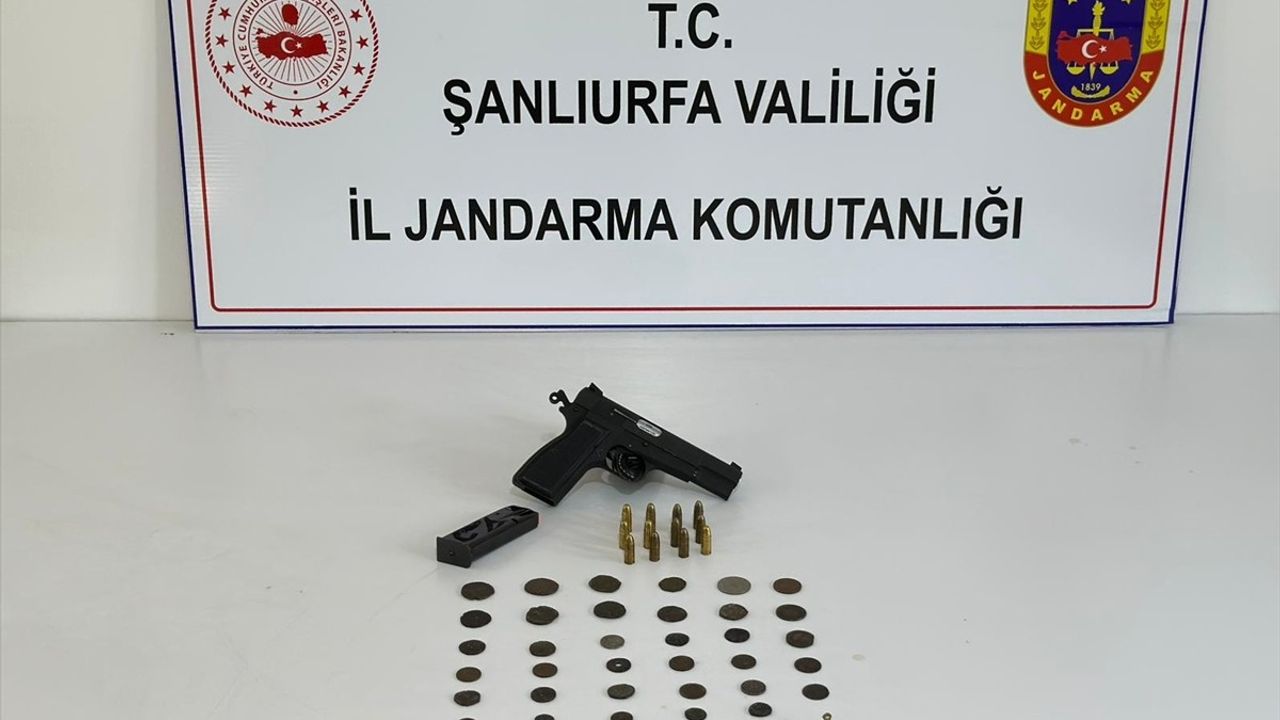 Şanlıurfa'da Tarihi Eser Kaçakçılığı Operasyonu