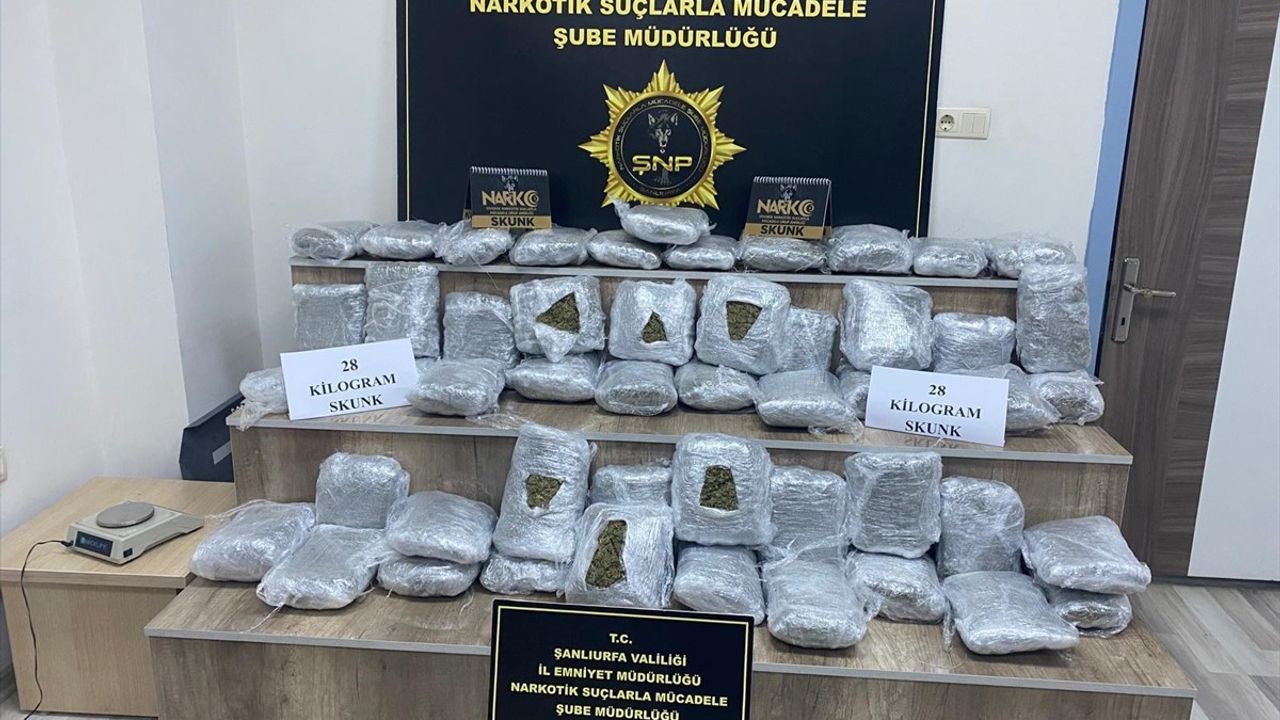 Şanlıurfa'da Uyuşturucu Operasyonu: 2 Tutuklama