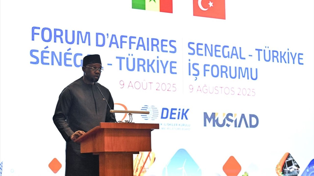 Senegal Başbakanı Sonko'dan Türkiye ile İş Birliği Vurgusu
