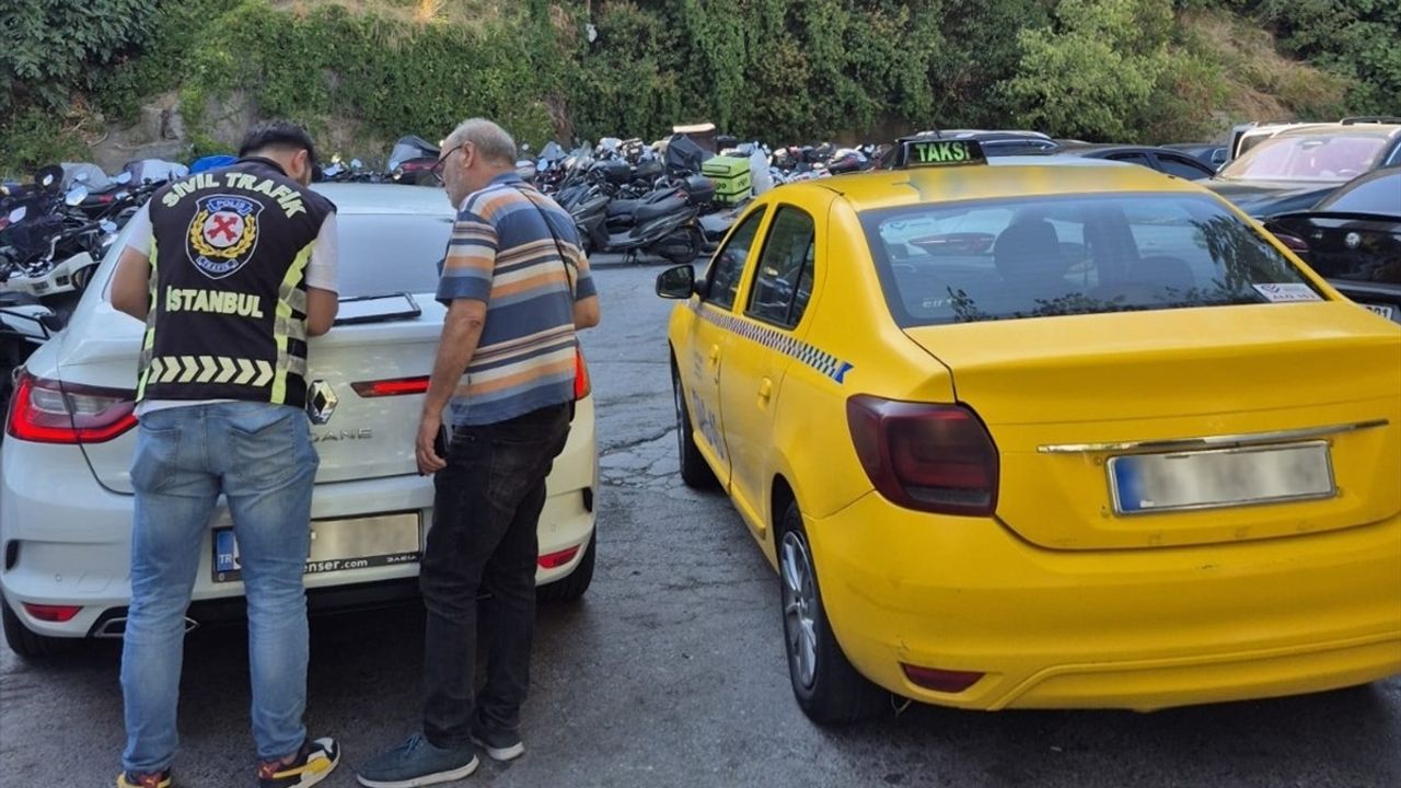Şişli'de Taksiciye Yüksek Ceza ve Araç Men