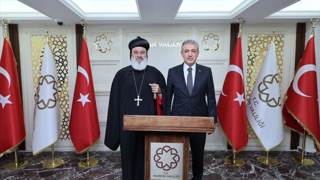 Süryani Ortodoks Kilisesi Patriği Mardin'de