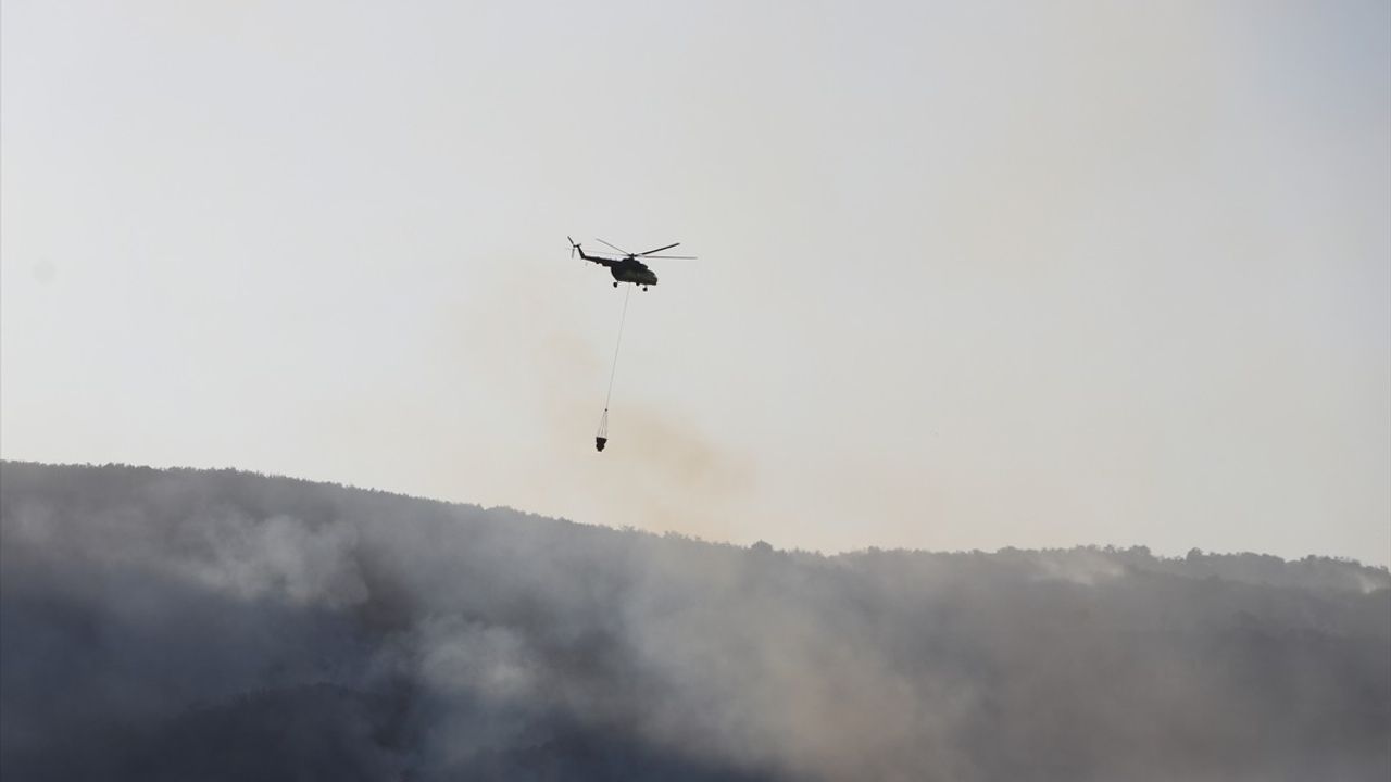 Tekirdağ Şarköy'de Orman Yangını Kontrol Altına Alındı