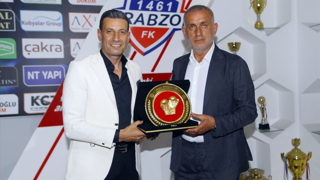 TFF Başkanı Hacıosmanoğlu'ndan 1461 Trabzon'a Ziyaret