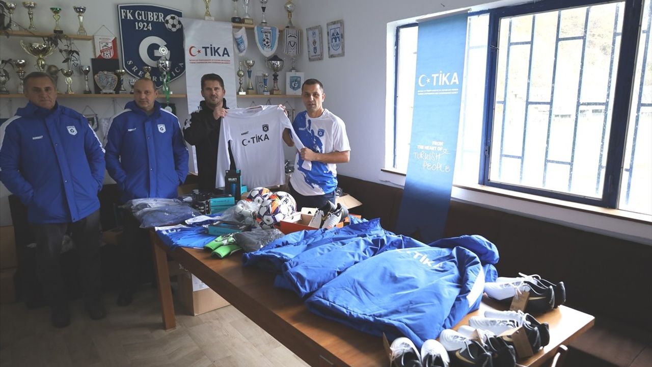 TİKA'dan Srebrenitsa'daki Guber Futbol Kulübü'ne Destek
