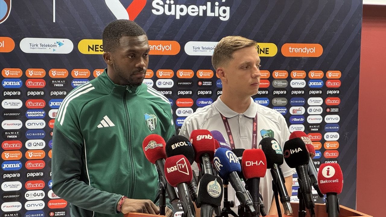 Trabzonspor'un Yeni Transferi Kazeem Olaigbe: "İyi Bir Başlangıç Yaptık"
