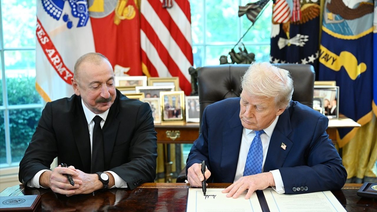 Trump ve Aliyev'den Stratejik Ortaklık Hamlesi