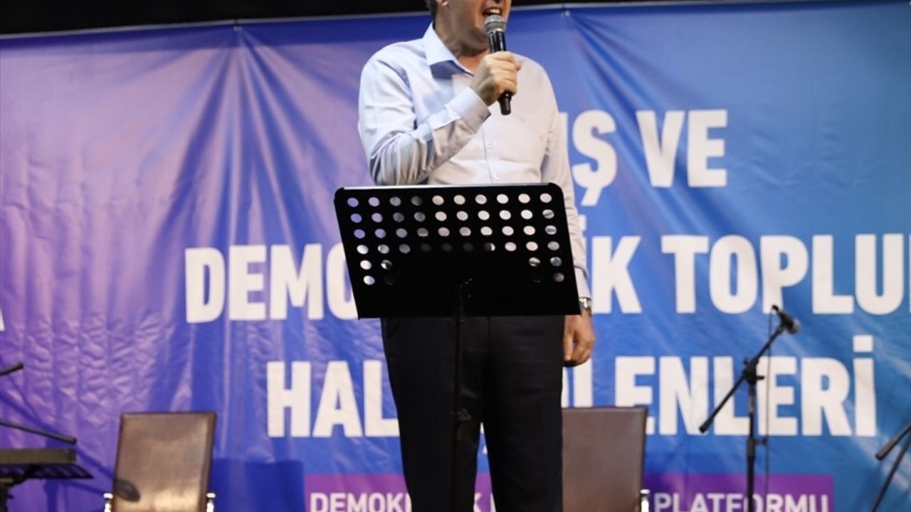 Tuncer Bakırhan Van'da Barış ve Demokrasiyi Savundu