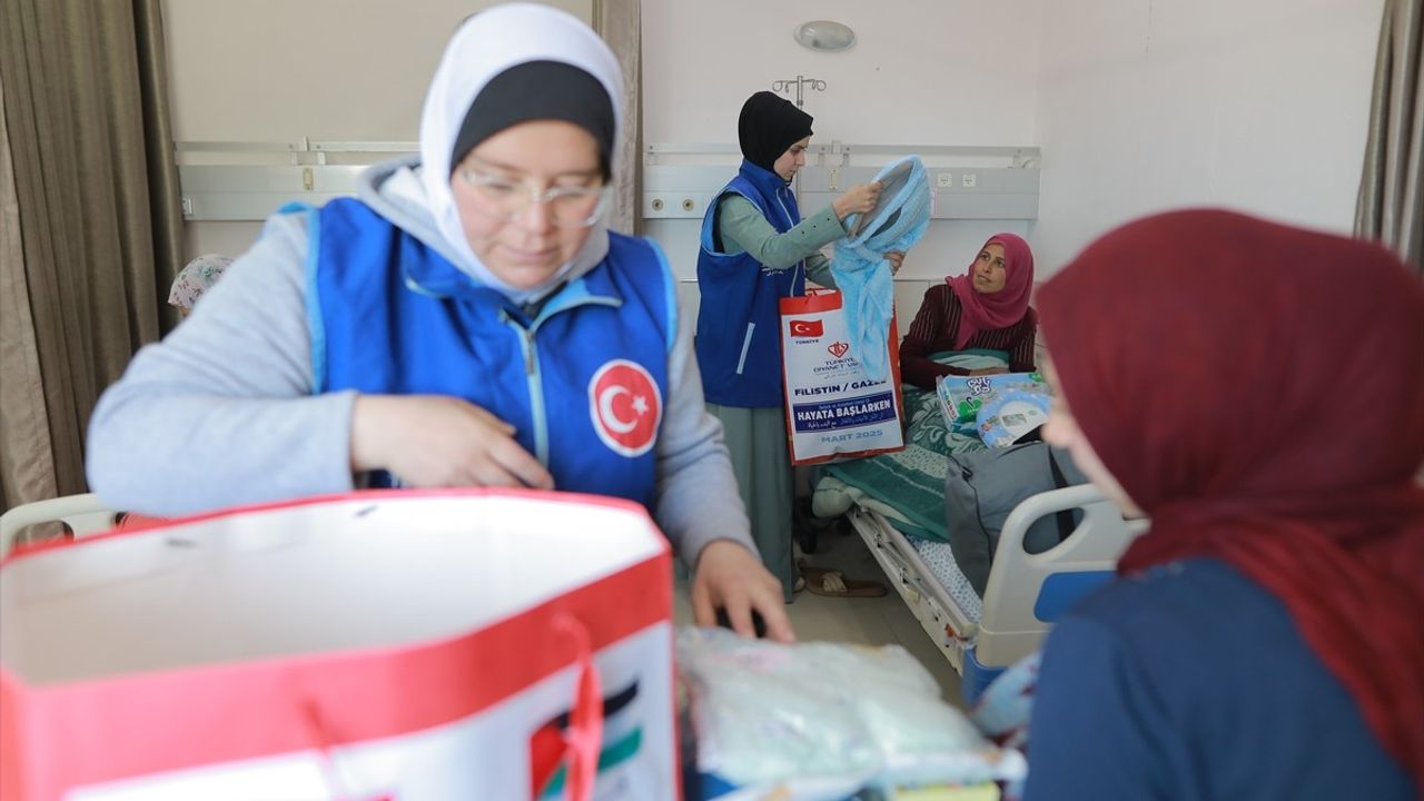 Türkiye Diyanet Vakfı Gazze'ye Yardımlarını Sürdürüyor