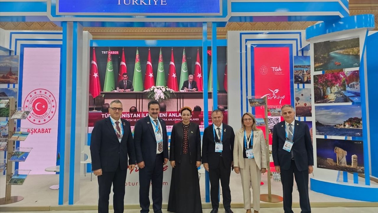 Türkiye Pavyonu, Türkmenistan'daki BM Toplantısında Gözdesi Oldu