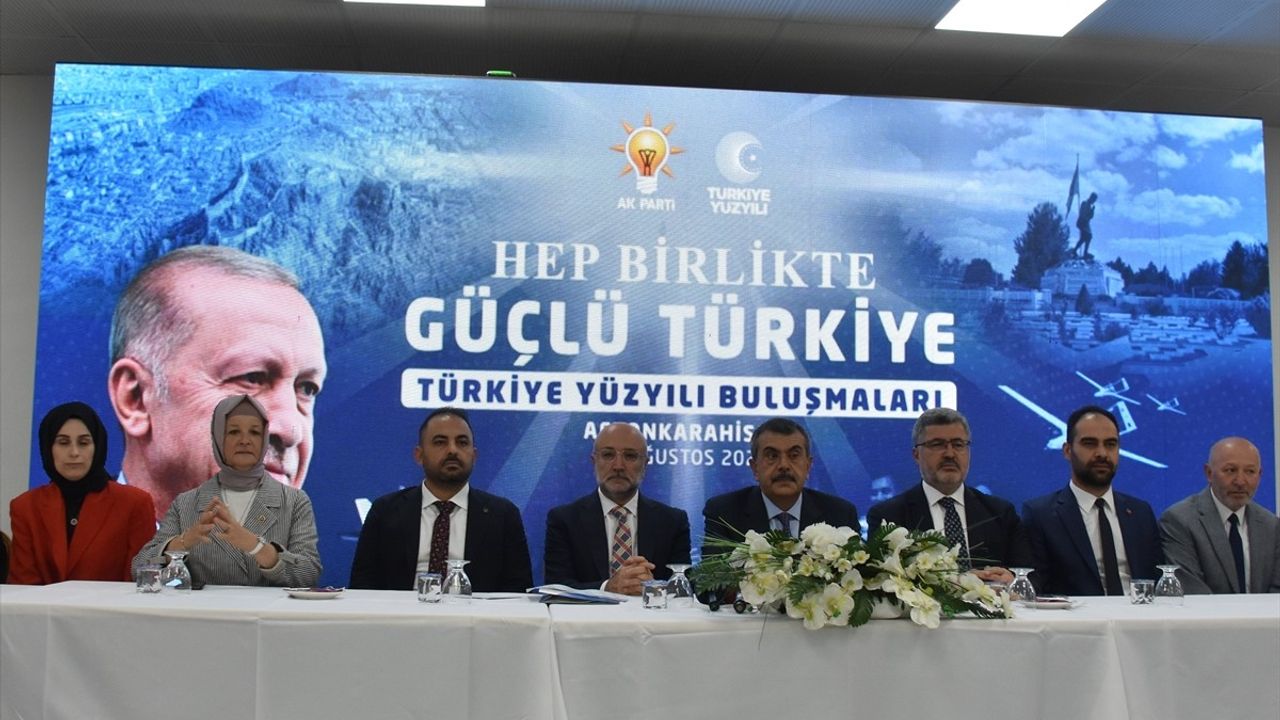 Türkiye Yüzyılı Planı: Bakan Tekin'den Önemli Açıklamalar