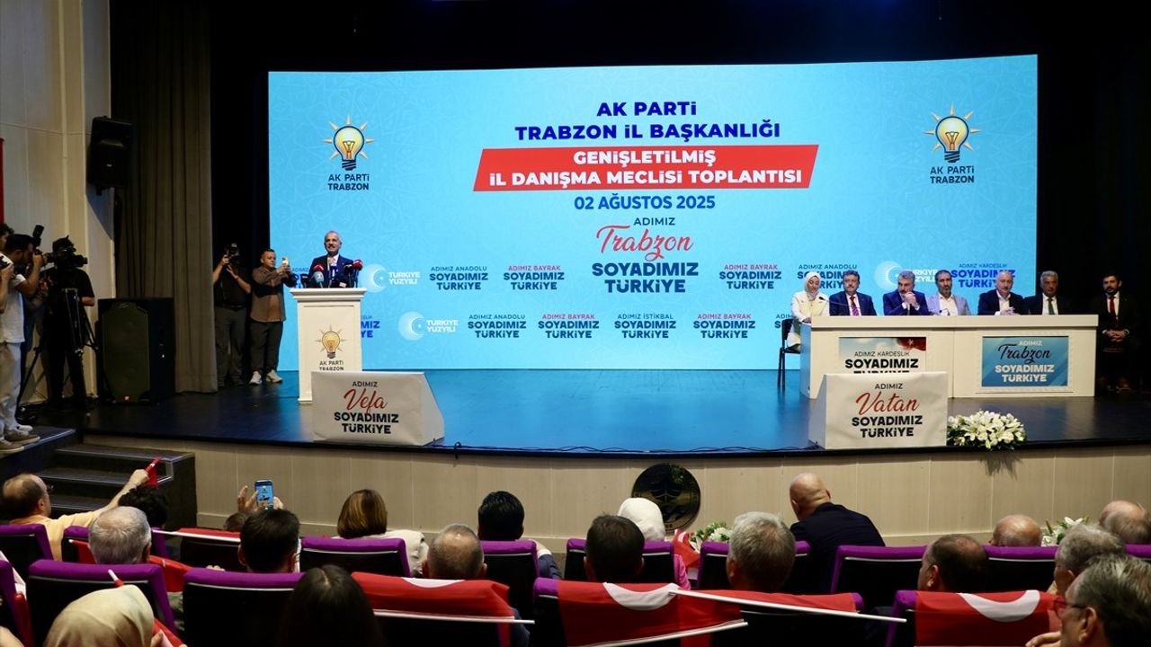 Ulaştırma ve Altyapı Bakanı Uraloğlu'nun Trabzon'daki Açıklamaları