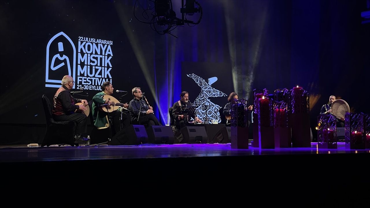 22. Uluslararası Konya Mistik Müzik Festivali Tamamlandı