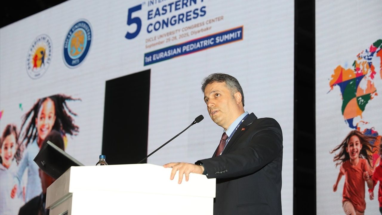 5. Doğu Pediatri Kongresi Diyarbakır'da Başladı