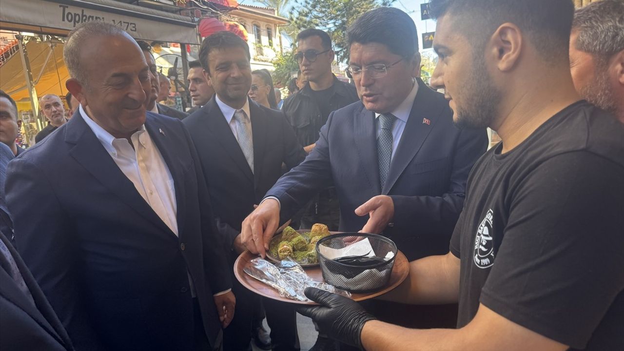 Adalet Bakanı Yılmaz Tunç'tan Antalya Ziyareti