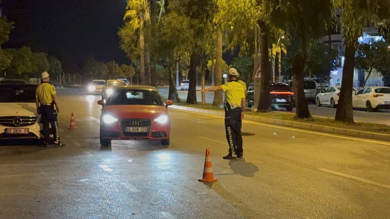 Adana'da Dron Destekli Trafik Denetimi Gerçekleştirildi