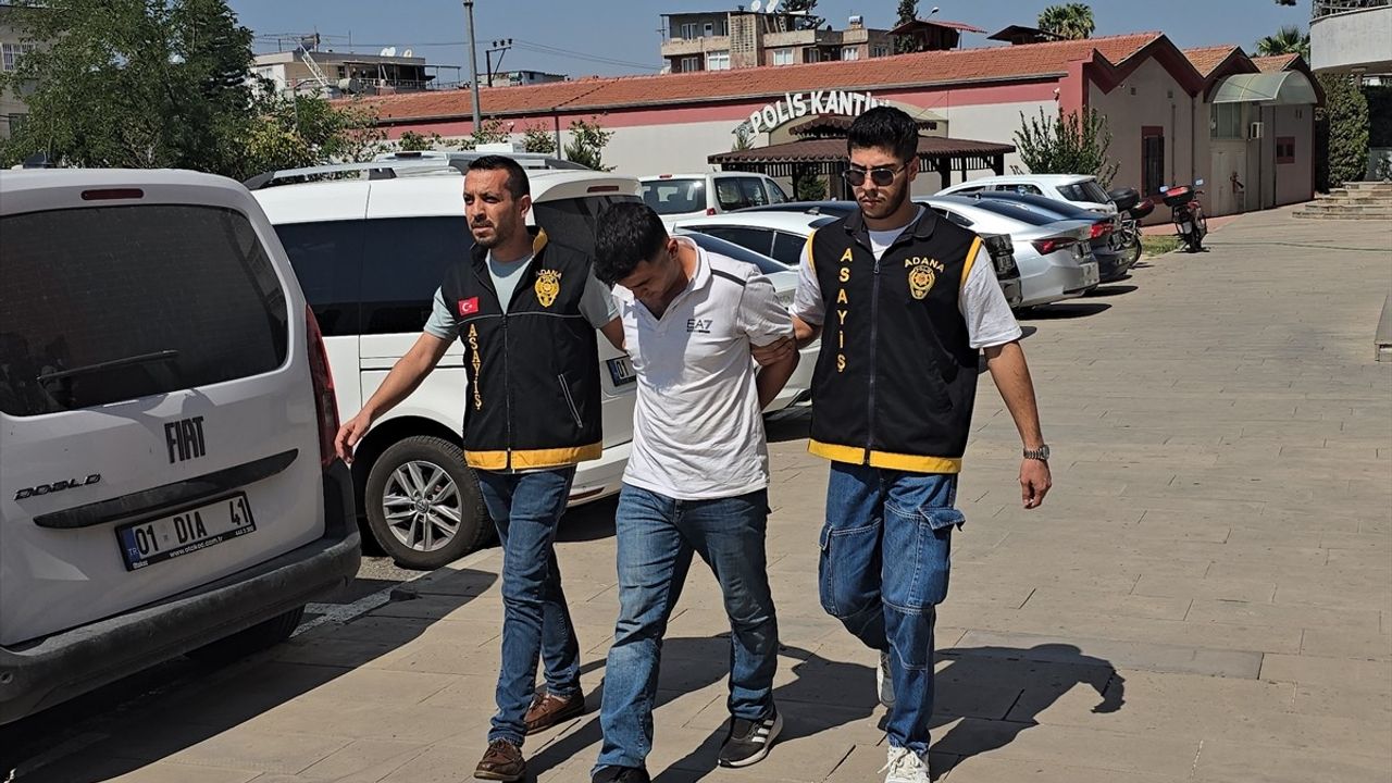 Adana'da Hırsızlık Yapan Zanlı Tutuklandı