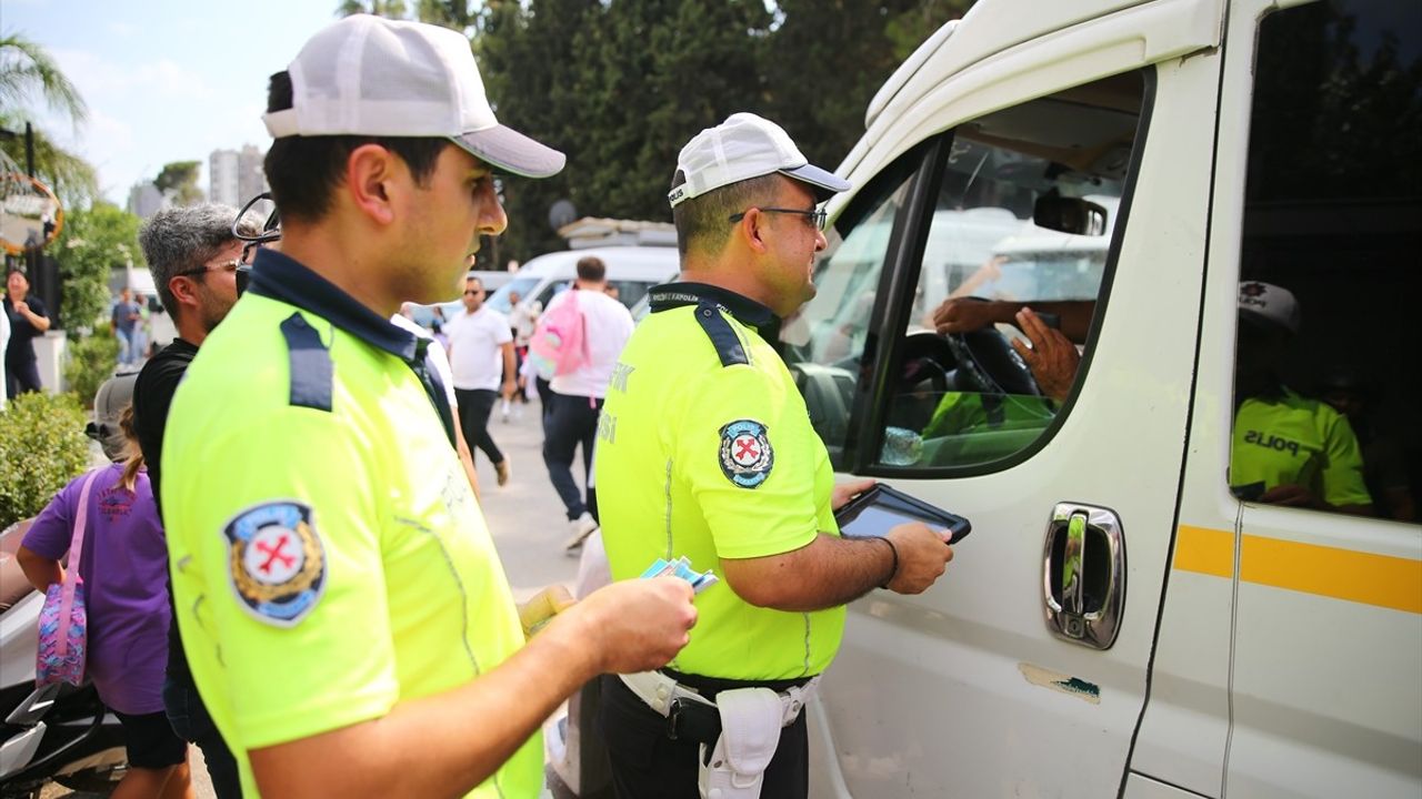Adana'da Öğrenci Servislerine Yeni Denetimler