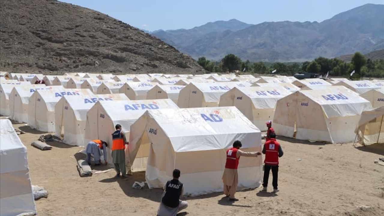 AFAD'dan Afganistan'a Destek: Depremzedelere Yardım Eli Uzanıyor