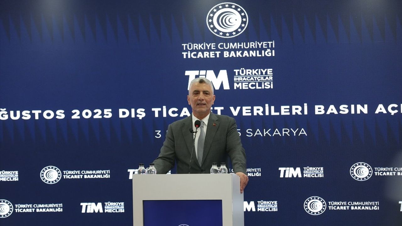 Ağustos Ayı Dış Ticaret Raporu Açıklandı