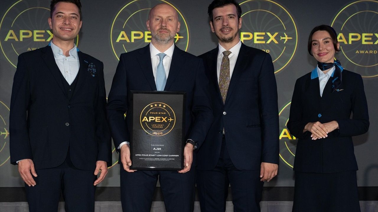 AJet İkinci Kez Uluslararası Ödül Kazandı
