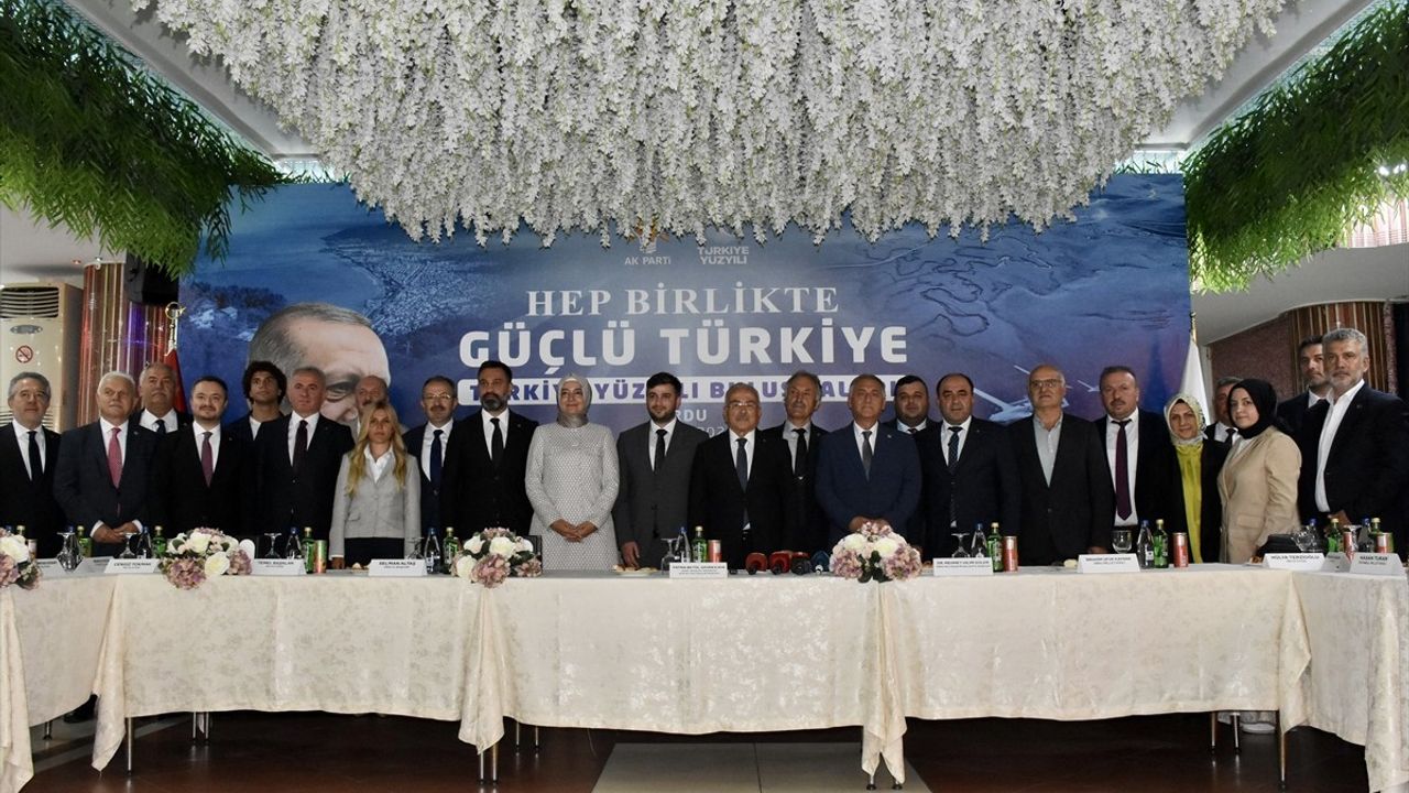 AK Parti Genel Başkan Yardımcısı Kaya'dan Ordu'da Özgüven Mesajı