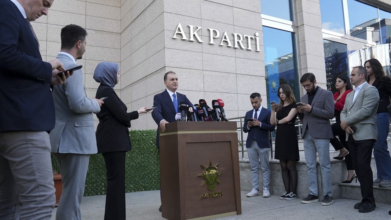 AK Parti Sözcüsü Çelik'ten CHP ve Filistin Açıklamaları