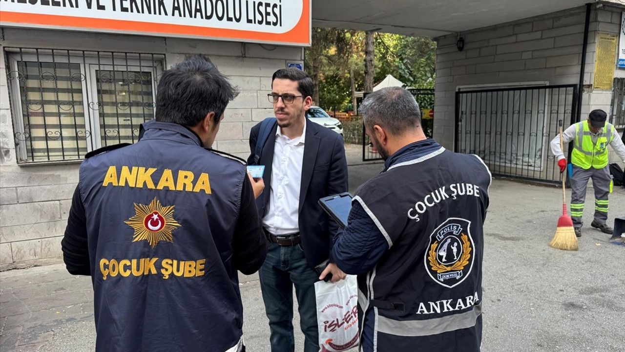 Ankara'da Okul Çevrelerinde Güvenlik Denetimleri Başladı