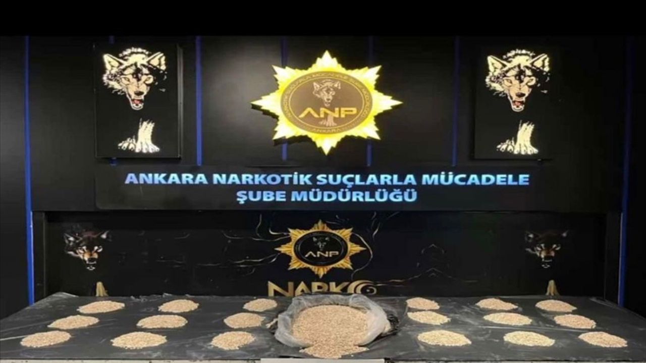 Ankara'da Uyuşturucu Operasyonu