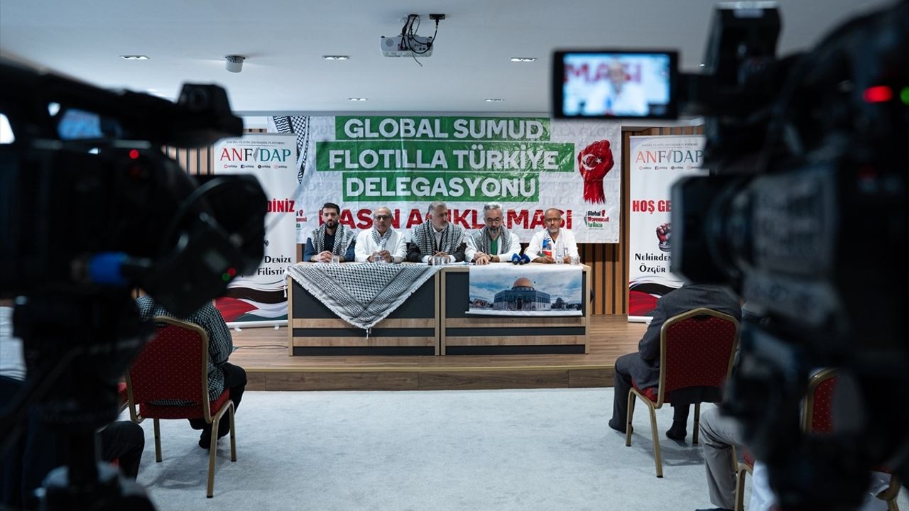 Ankara Filistin Dayanışma Platformu İsrail'in Gazze Saldırılarını Kınadı