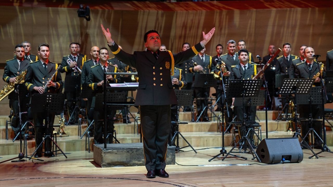 Ankara Kültür Yolu Festivali'nde TSK Armoni Mızıkası Konseri
