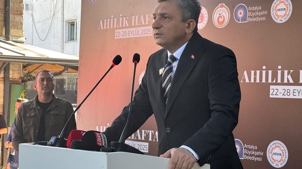 Antalya'da Ahilik Haftası Coşkuyla Kutlandı