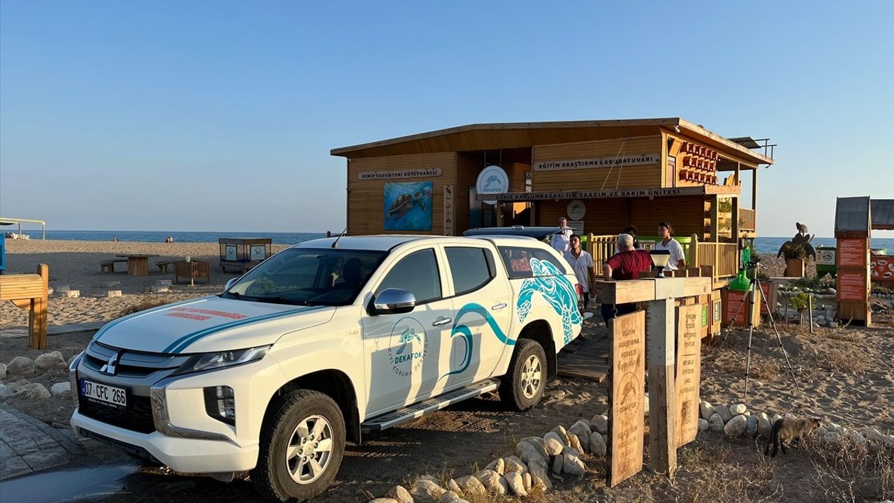 Antalya'da Deniz Kaplumbağası Ambulansı Hizmete Girdi