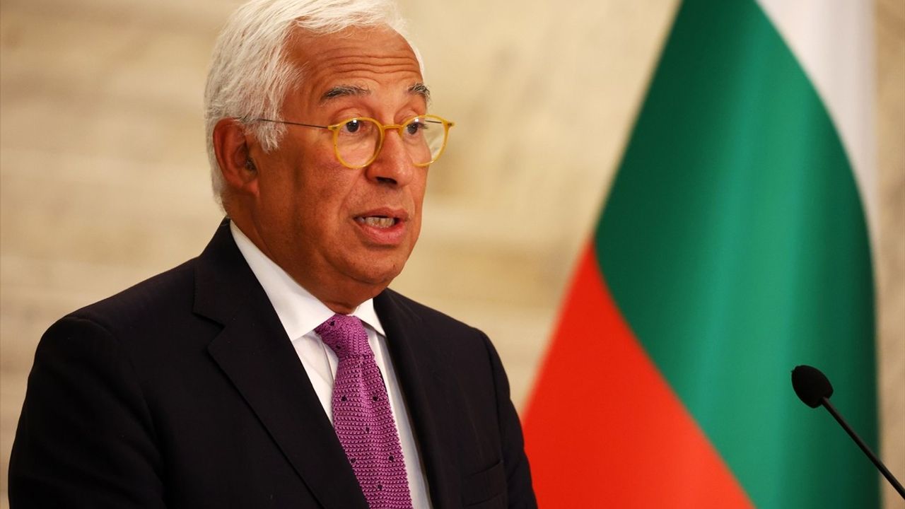 Antonio Costa Bulgaristan'da Ukrayna Desteği Vurgusu