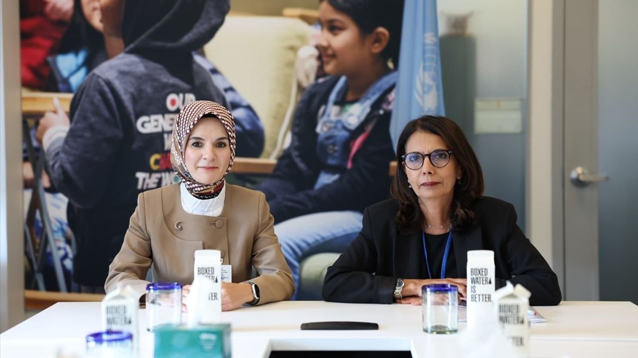 Bakan Göktaş ve Najat Maalla M'jid'den Çocukların Korunması için Önemli Görüşme