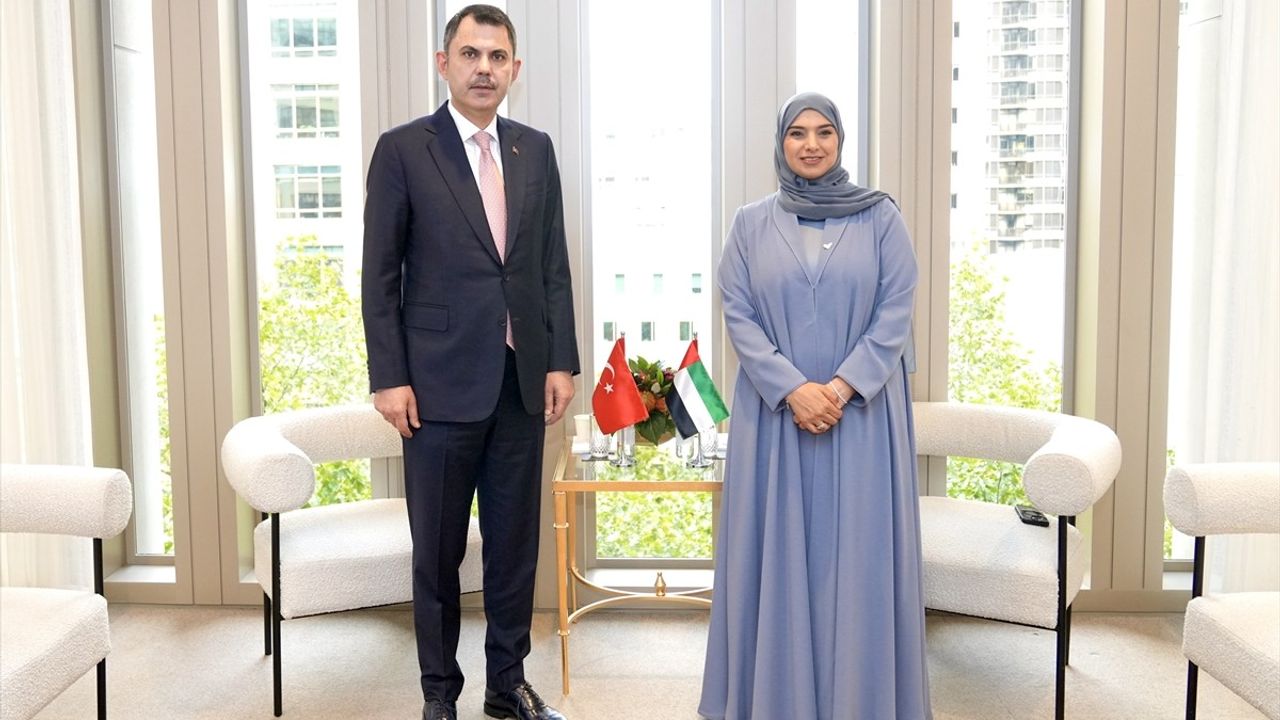 Bakan Murat Kurum ve BAE'li Mevkidaşı Şamsi'den Çevre İşbirliği