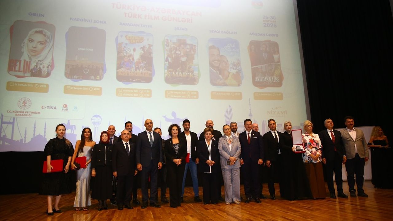Bakü'de Türk Film Günleri Başladı