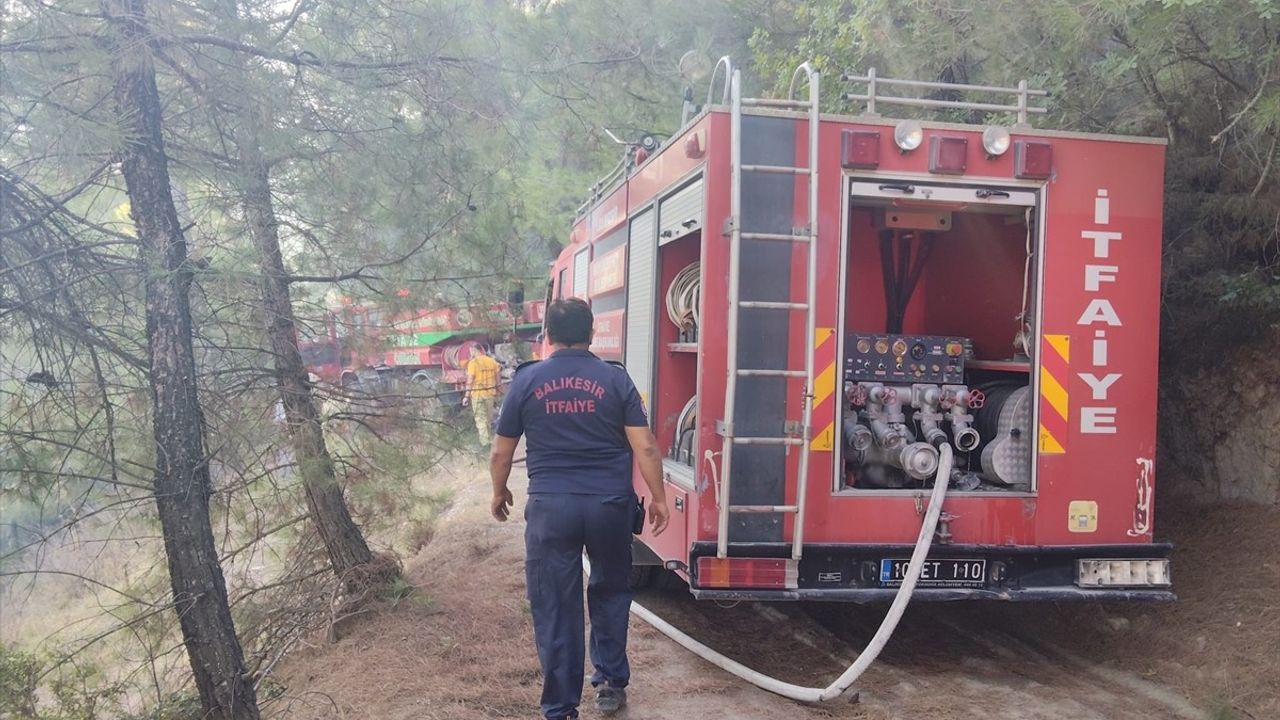 Balıkesir'deki Orman Yangını Kontrol Altına Alındı