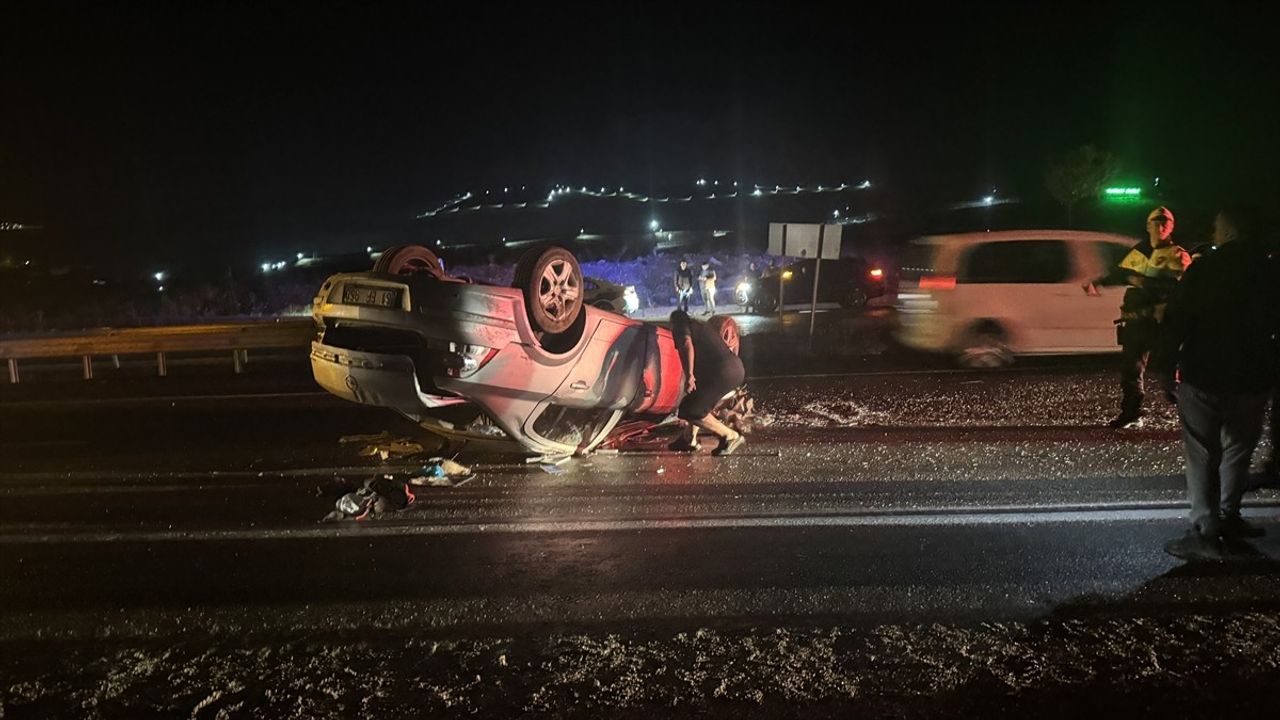 Bayburt'ta Trafik Kazası: 6 Yaralı