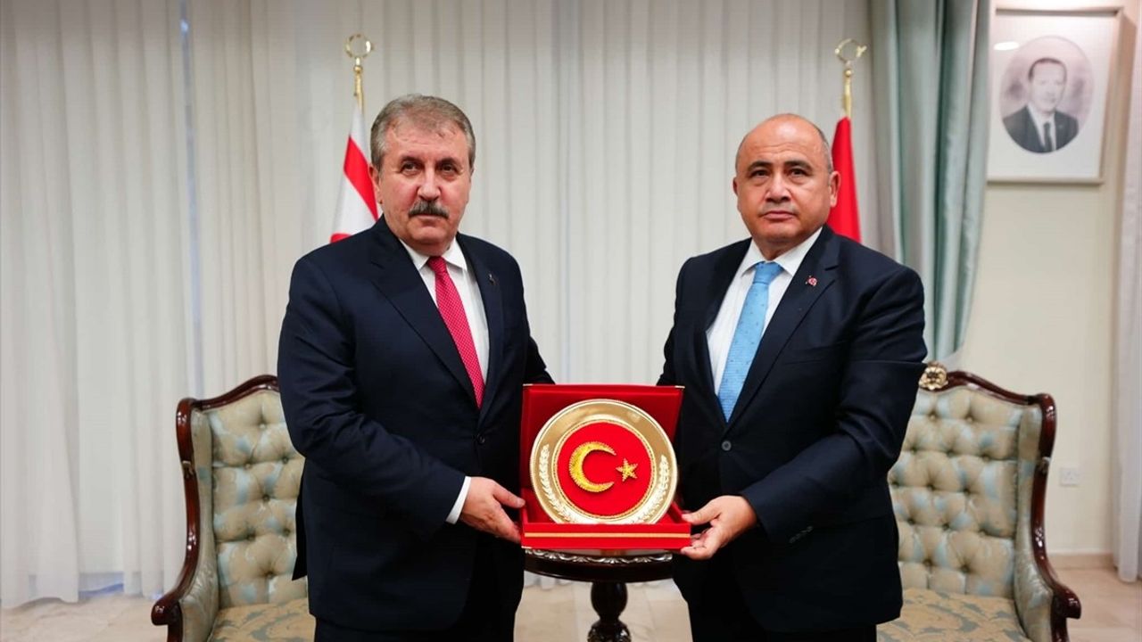 BBP Genel Başkanı Destici KKTC'de Temaslarda Bulundu