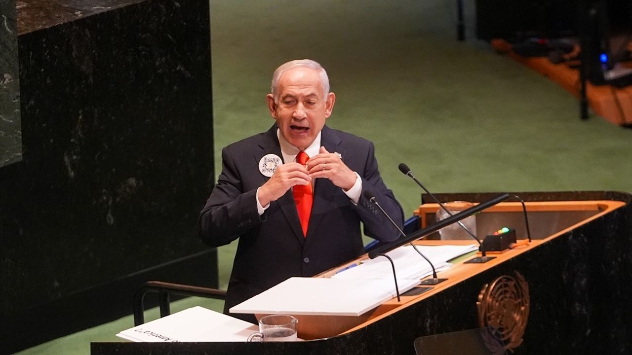 BM Genel Kurulu'nda Netanyahu'ya Protesto: Çok Sayıda Ülke Temsilcisi Salonu Terk Etti