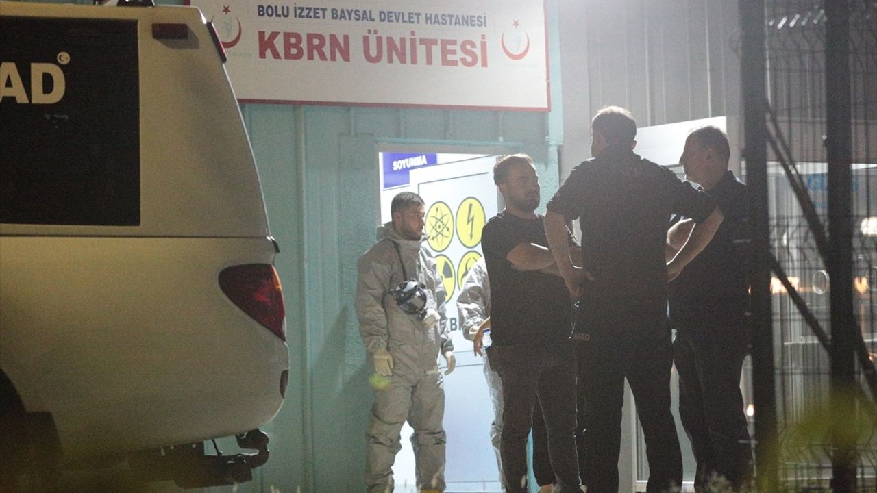 Bolu'da Polisler Şüpheli Madde Kokudan Etkilendi