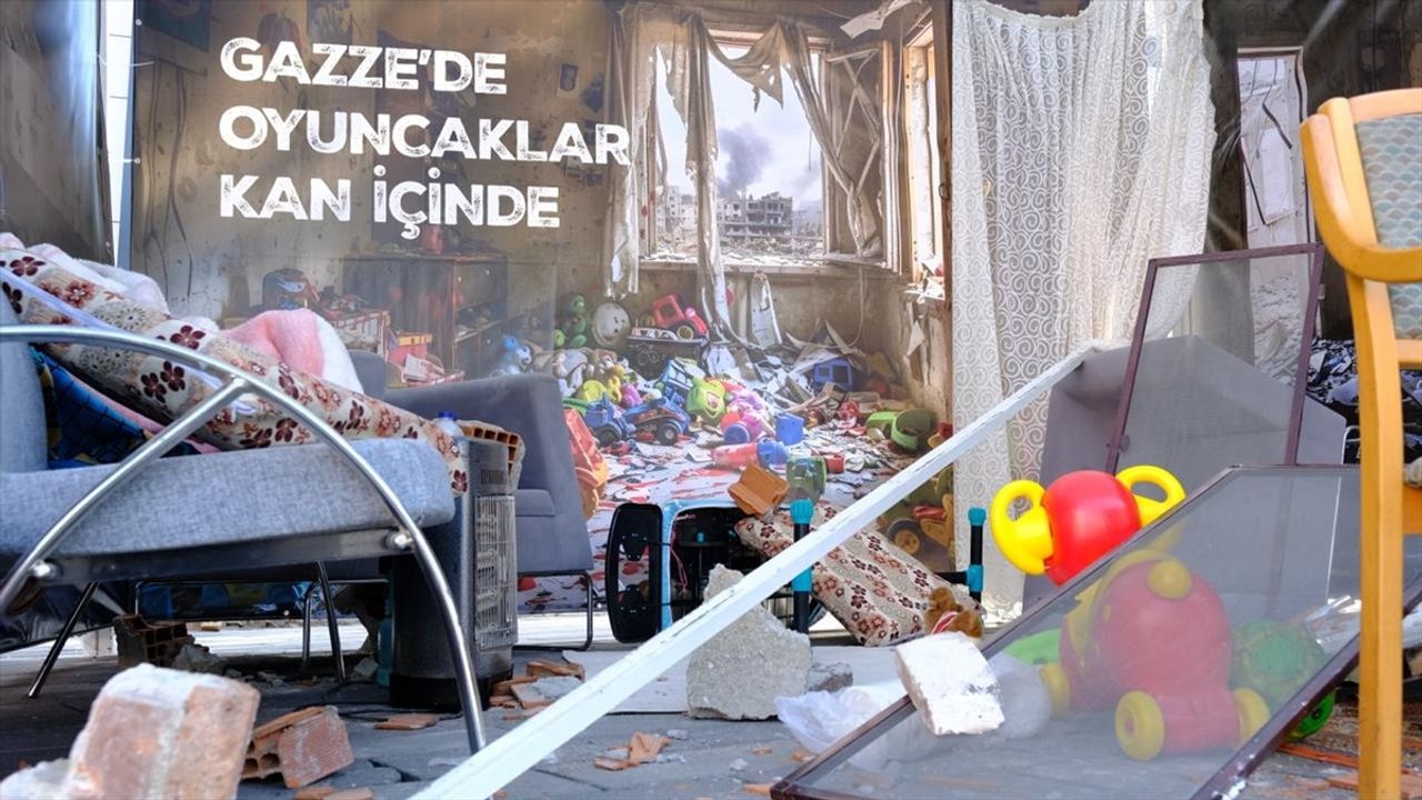 Bursa'da Gazze İçin Farkındalık Alanı Kuruldu